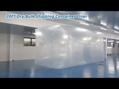 Białe 500 kg zbiorniki do przewozu płynów masowych Zleczone promieniowaniem UV Flexitank 20ft